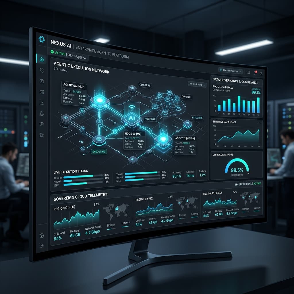 VertexCore Group — Enterprise AI Readiness & Agentic Deployment Dashboard